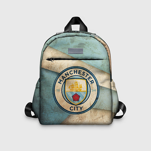 Детский рюкзак FC Man City: Old Style / 3D-принт – фото 1