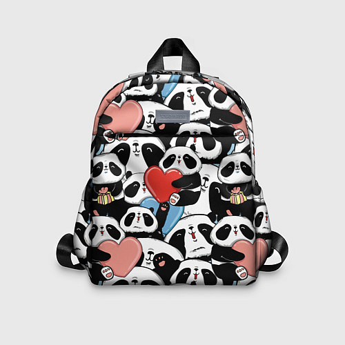 Детский рюкзак Милые панды / 3D-принт – фото 1