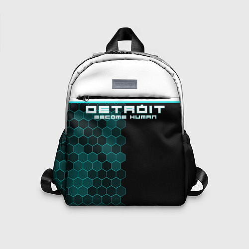 Детский рюкзак Detroit: Cyber Hexagons / 3D-принт – фото 1