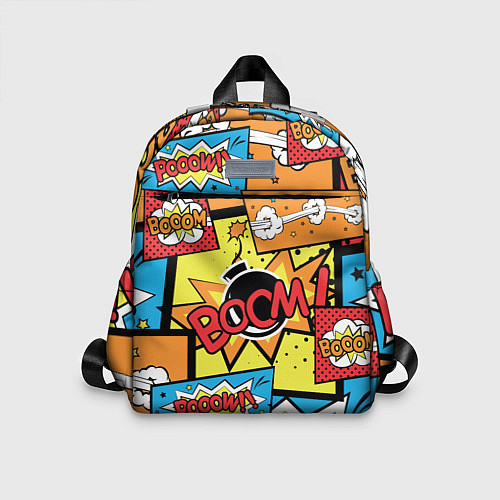Детский рюкзак Boom Pop Art / 3D-принт – фото 1