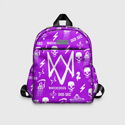 Детский рюкзак Watch Dogs 2: Violet Pattern