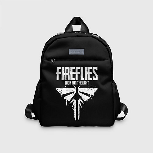Детский рюкзак Fireflies: White Logo / 3D-принт – фото 1