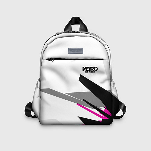 Детский рюкзак Metro Exodus: White Style / 3D-принт – фото 1