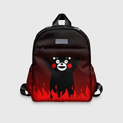 Детский рюкзак Kumamon: Hell Flame, цвет: 3D-принт