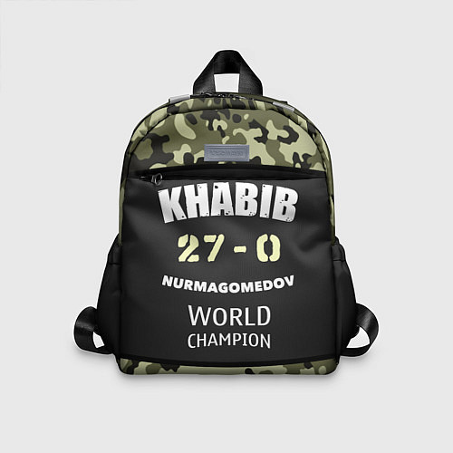 Детский рюкзак Khabib: 27 - 0 / 3D-принт – фото 1
