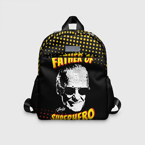 Детский рюкзак Stan Lee: Father of Superhero / 3D-принт – фото 1