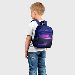 Детский рюкзак Stranger Things: Neon Road, цвет: 3D-принт — фото 2