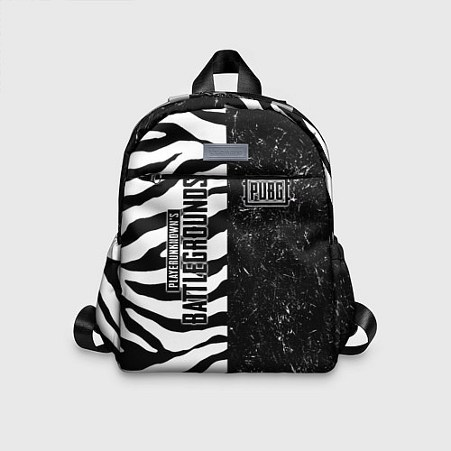 Детский рюкзак PUBG: Zebras Lifestyle / 3D-принт – фото 1