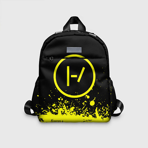 Детский рюкзак 21 Pilots: Yellow Paint / 3D-принт – фото 1