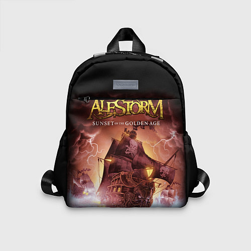 Детский рюкзак Alestorm: Golden Ship / 3D-принт – фото 1