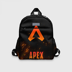 Детский рюкзак Apex Legends: Orange Flame, цвет: 3D-принт