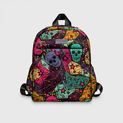 Детский рюкзак Маскарад черепов, цвет: 3D-принт