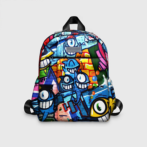 Детский рюкзак Graffiti Exclusive / 3D-принт – фото 1
