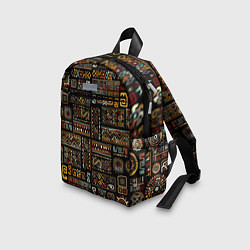 Детский рюкзак Этнический орнамент - Африка, цвет: 3D-принт — фото 2