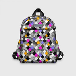 Детский рюкзак Цветная чешуя, цвет: 3D-принт