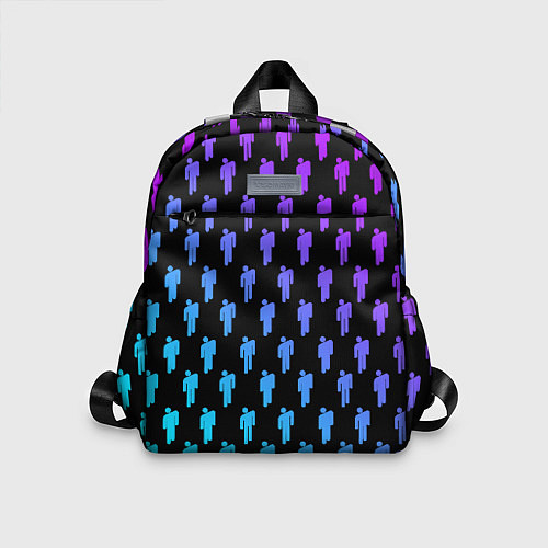Детский рюкзак Billie Eilish: Neon Pattern / 3D-принт – фото 1