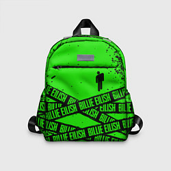 Детский рюкзак BILLIE EILISH: Green & Black Tape, цвет: 3D-принт