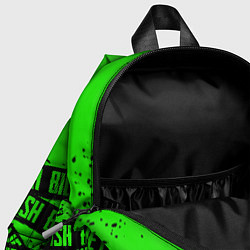 Детский рюкзак BILLIE EILISH: Green & Black Tape, цвет: 3D-принт — фото 2