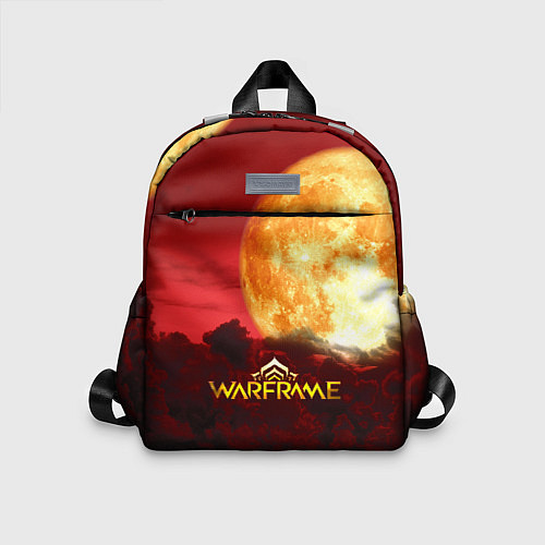 Детский рюкзак Warframe logo game / 3D-принт – фото 1