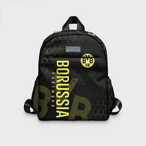 Детский рюкзак Боруссия Дортмунд honeycomb / 3D-принт – фото 1