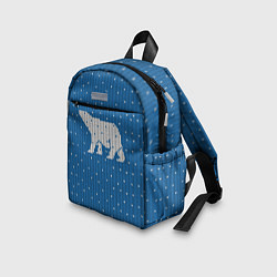Детский рюкзак Свитер с медведем, цвет: 3D-принт — фото 2