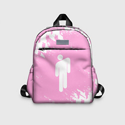 Детский рюкзак Billie Eilish: Pink Style, цвет: 3D-принт