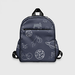 Детский рюкзак Космо киски, цвет: 3D-принт