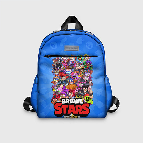 Детский рюкзак BRAWL STARS ВСЕ ПЕРСОНАЖИ / 3D-принт – фото 1