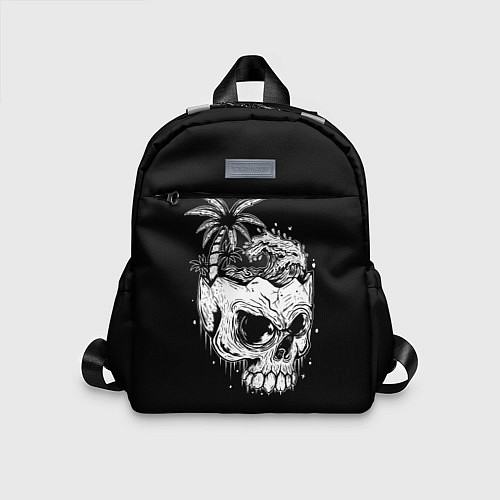 Детский рюкзак Череп / 3D-принт – фото 1
