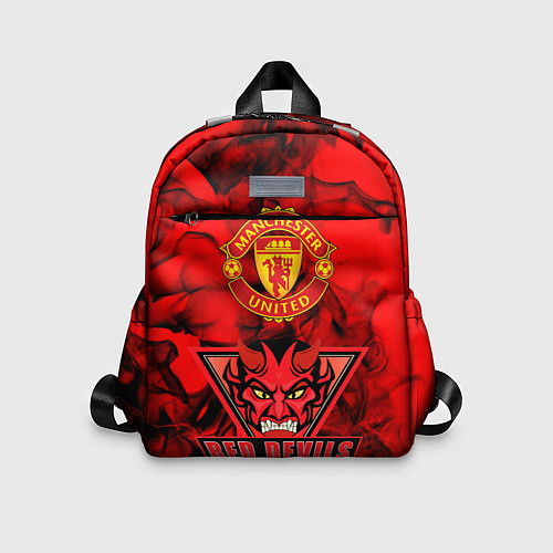 Детский рюкзак Manchester United / 3D-принт – фото 1