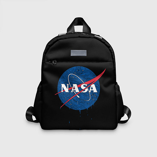 Детский рюкзак NASA Краски / 3D-принт – фото 1