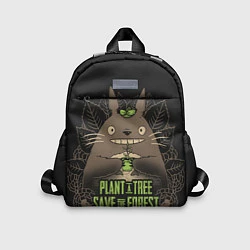 Детский рюкзак Plant a tree Save the forest, цвет: 3D-принт