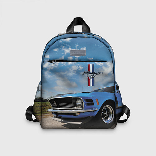 Детский рюкзак Mustang / 3D-принт – фото 1