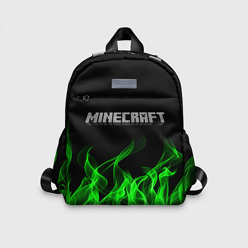Детский рюкзак MINECRAFT FIRE / 3D-принт – фото 1