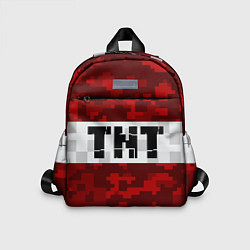Детский рюкзак MINECRAFT TNT, цвет: 3D-принт