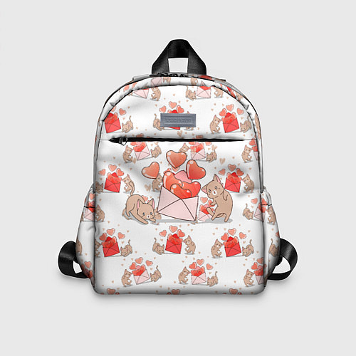 Детский рюкзак Котики / 3D-принт – фото 1
