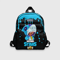 Детский рюкзак Brawl Stars Leon Shark, цвет: 3D-принт