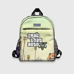 Детский рюкзак GTA 5, цвет: 3D-принт