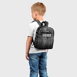 Детский рюкзак Hacker, цвет: 3D-принт — фото 2