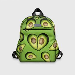 Детский рюкзак Люблю авокадо, цвет: 3D-принт