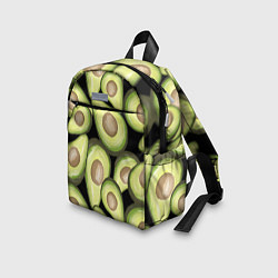 Детский рюкзак Avocado background, цвет: 3D-принт — фото 2