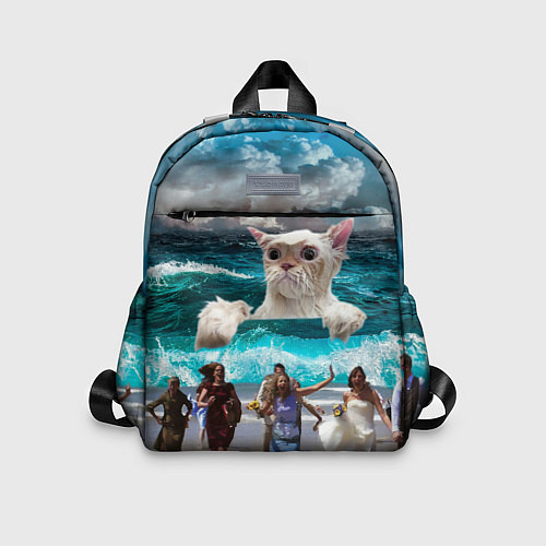 Детский рюкзак Морской Кошак / 3D-принт – фото 1