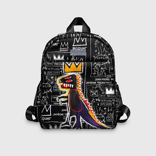 Детский рюкзак Динозавр в короне от Баския / 3D-принт – фото 1