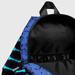 Детский рюкзак Brawl stars leon оборотень, цвет: 3D-принт — фото 2