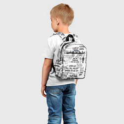 Детский рюкзак МУЗЫКА БИЛЛИ АЙЛИШ, цвет: 3D-принт — фото 2