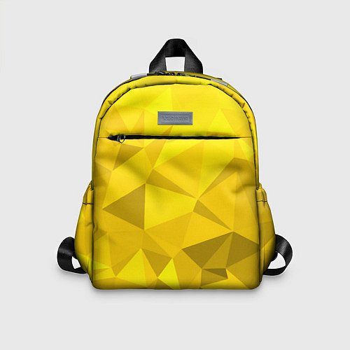 Детский рюкзак YELLOW ABSTRACT / 3D-принт – фото 1