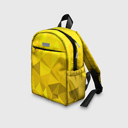 Детский рюкзак YELLOW ABSTRACT, цвет: 3D-принт — фото 2