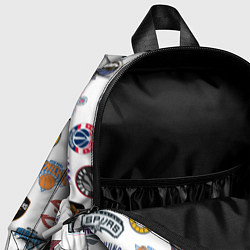 Детский рюкзак NBA Pattern, цвет: 3D-принт — фото 2