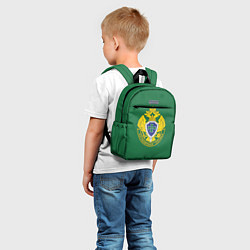 Детский рюкзак Пограничная служба зеленый, цвет: 3D-принт — фото 2