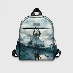 Детский рюкзак Skyrim Warrior, цвет: 3D-принт